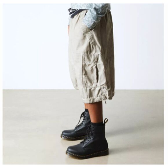 Dr. Martens Black Leather Pascal Combat Boots - Size 8 - Picture 10 of 11